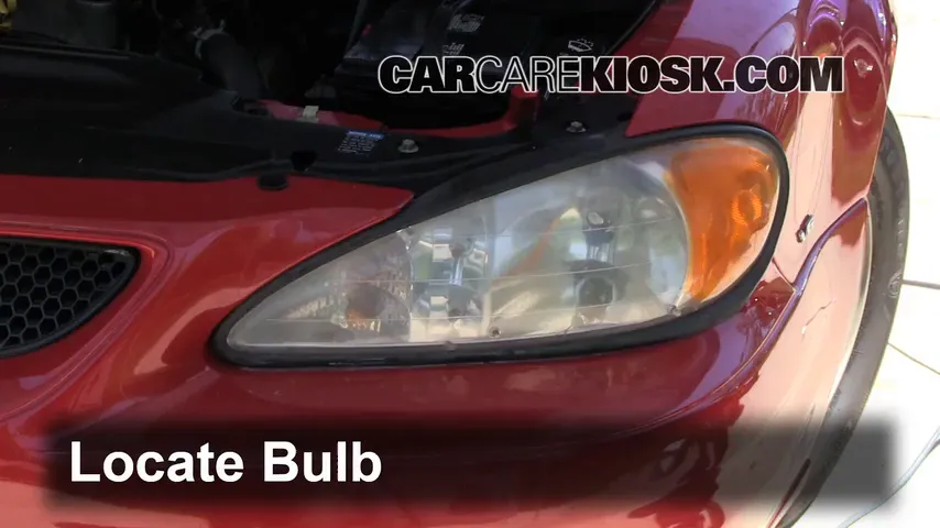 2003 Pontiac Grand Am SE1 3.4L V6 Sedan (4 Door) Lights Turn Signal - Front (replace bulb)